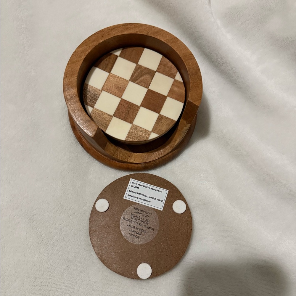 Checkered Coasters